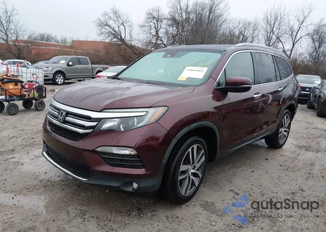 2017 Honda Pilot Elite из США, поврежденный, VIN 5FNYF6H07HB056412